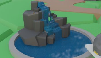 3D Air Mancur Komplek Castle