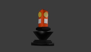 3D Blender Tugu Adipura