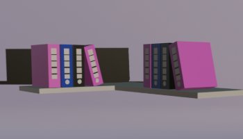 3D File Box Dan Buku