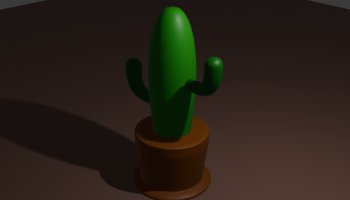 3D Kaktus 19719 - Blender 3D