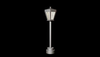 3D Lampu Jalan