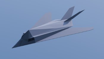 3D Lockheed F-117 Blackhawk US Air Force/CIA
