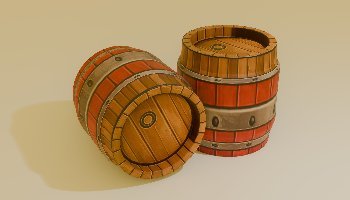 3D Model Barrel - Portfolio #7