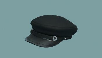3D Model Captain Hat - Portfolio #128