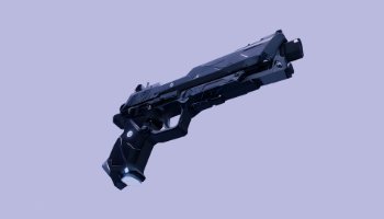 3D Model Futuristic Pistol - Portfolio #107