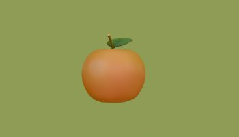 3D Model Orange - Portfolio #131