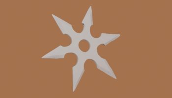 3D Model Shuriken - Portfolio #111