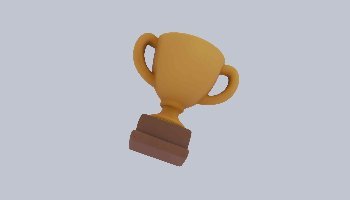 3D Model Trophy - Portfolio #14