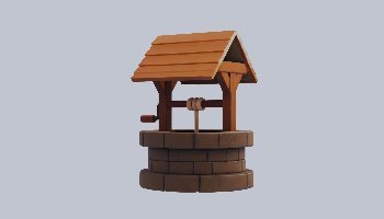 3D Model Wooden Well - Portfolio #23