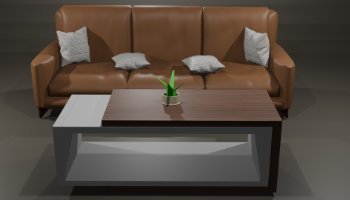 3D Sofa Meja