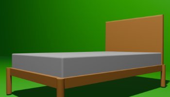 3D Tempat tidur