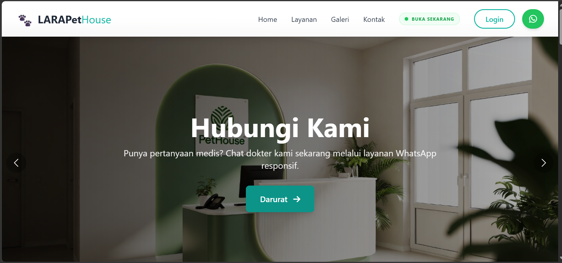 Project Praktik Kerja Lapangan - PetHouse