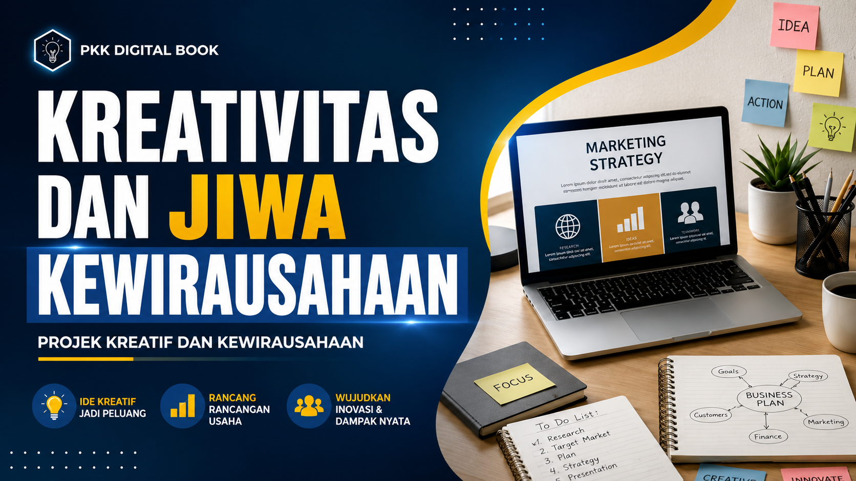 Cover E-Book Kreativitas dan Jiwa Kewirausahaan