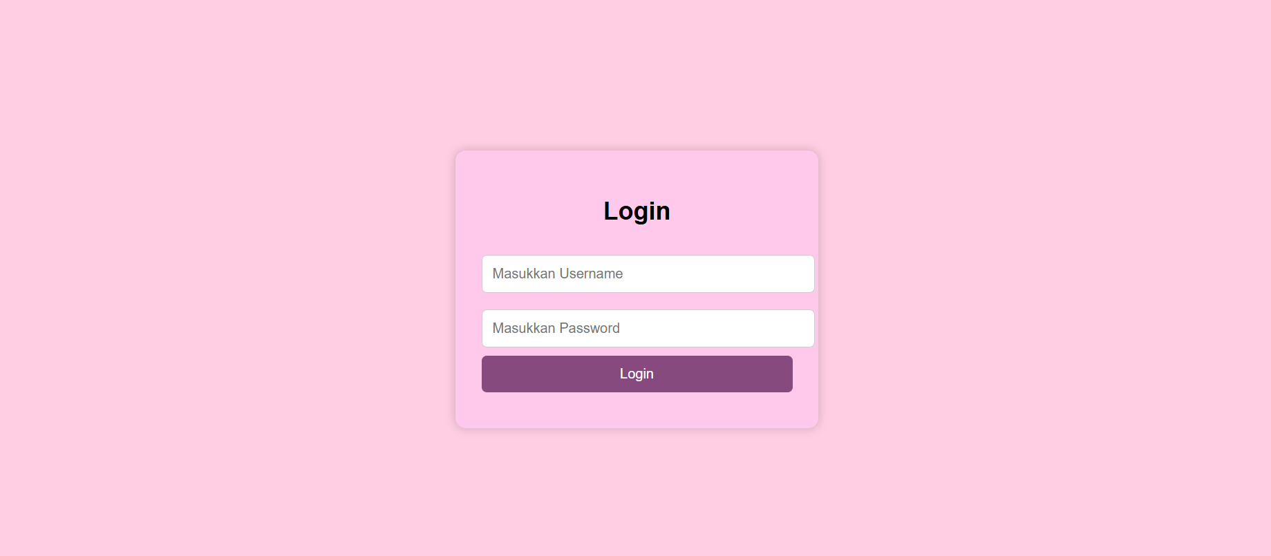 cek login