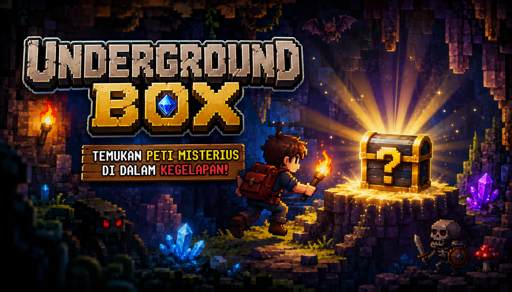Underground Box 2D Platformer Trailer