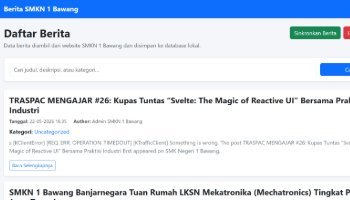 Agregator Web SMK N 1 BAWANG