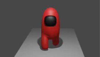 Among Us Animation 3D Blender