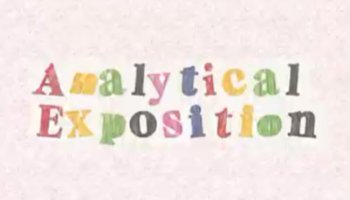 Analytical Exposition