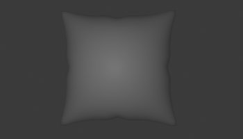 Bantal Abu-abu properti sofa biru