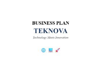 Bussiness Plan TekNova Jika Diberi 90 Juta || PKWU