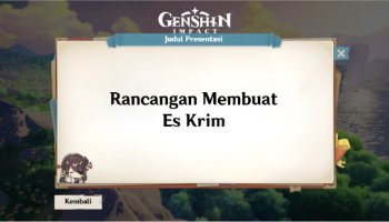 Cara membuat eskrim putar