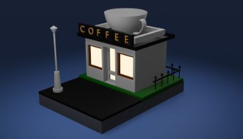 Coffee Shop 3D