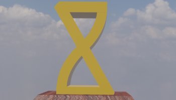 Desain 3D Piala Megaleio by Izz