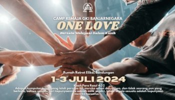 Desain Banner Camp Remaja  GKI Banjarnegara