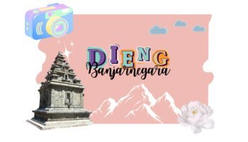 Desain Grafis Bertema Dieng Banjarnegara