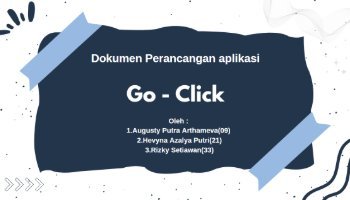 Desain perancangan aplikasi
