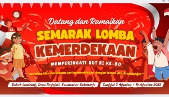 Desain banner agustusan