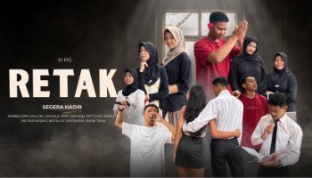 Desain Poster Drama Pendek Retak