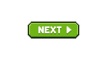 Desain Tombol Next Pixel Art