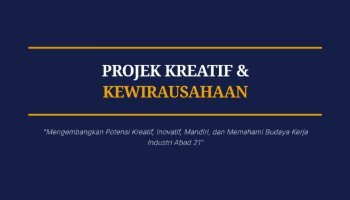 E-book Projek Kreatif dan Kewirausahaan