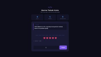 Game Tebak Kata