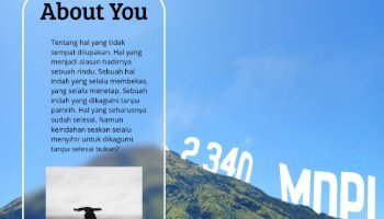 Gunung kembang dan about you