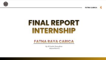 Hasil The Final Report Intrenship