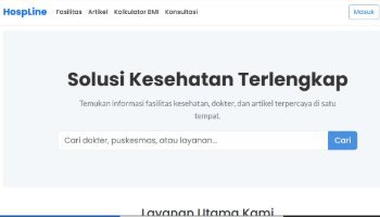 HospLine | Sahabat Kesehatan Terlengkap Anda