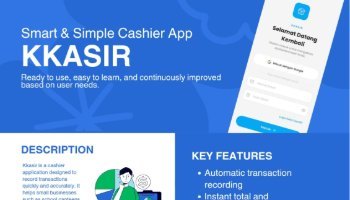 Infografis Smart & Simple Cashier App (KKASIR)
