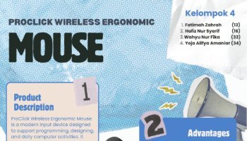 Infografis Wireless Mouse