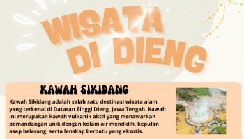 Infografis Wisata Dieng