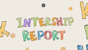 Intership Report