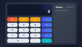 Kalkulator Menggunakan Html Css Dan Js