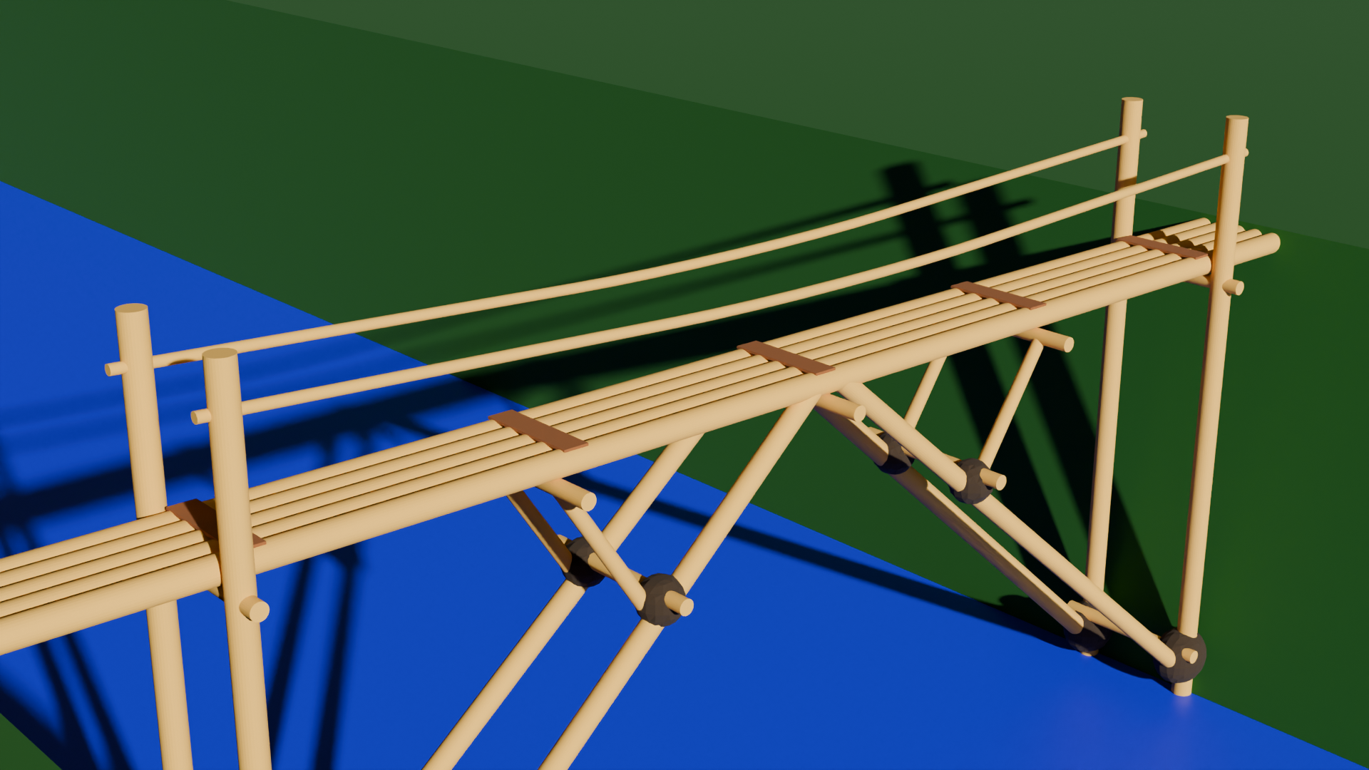 3D Jembatan Bambu