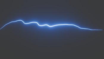 Lightning Wave Made In Blender