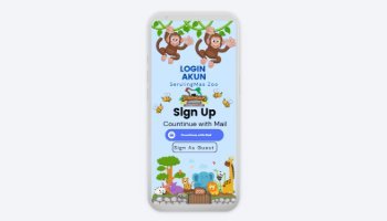 Login Page Mobile UI Prototype