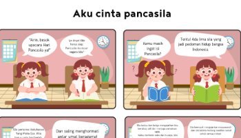 membuat komik tugas pendidikan pancasila