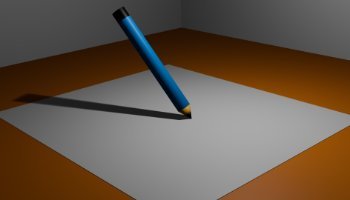 Pensil dan Kertas