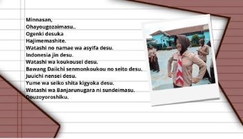 Perkenalan Diri Dalam Bahasa Jepang