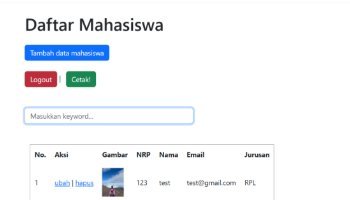 PHP DASAR - Praktik Kerja Lapangan